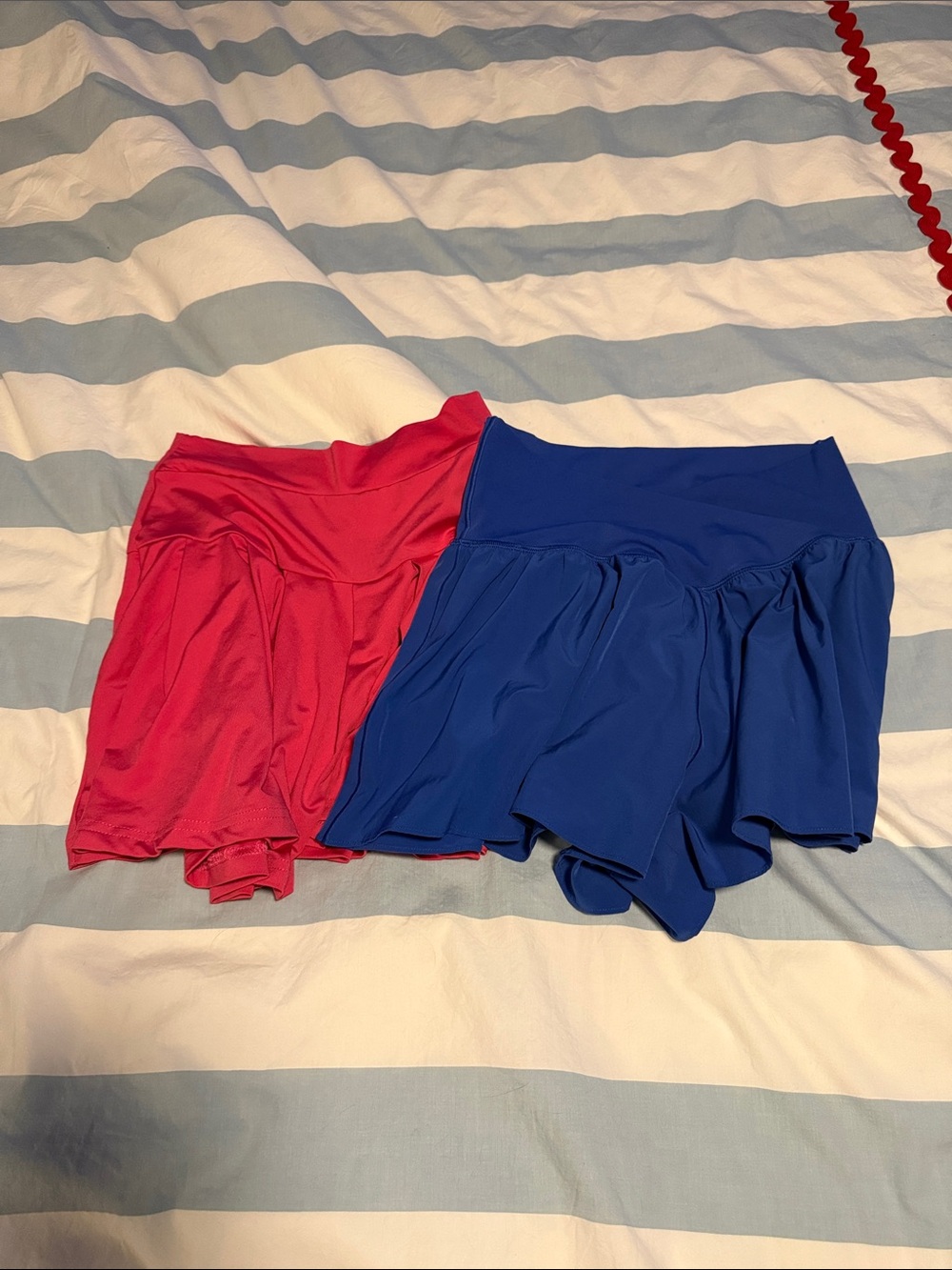 Women’s u branded Pink and Offline Aerie Royal Blue Skort Set - Unbranded